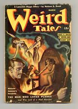Weird Tales Pulp 1st Series Mar 1941 Vol. 35 #8 GD+ 2.5 picture