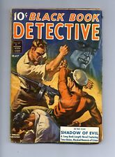 Black Book Detective Magazine Pulp May 1942 Vol. 15 #1 VG picture
