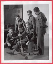 1942 USAAF Aviation Cadets Use Broom as Pilots Stick Maxwell Field News Photo picture