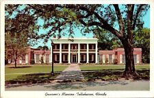 Governors Mansion Tallahassee FL Florida Capital City Postcard VTG UNP Curteich picture