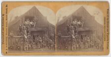 1870's Child Coal Miners - Mauch Chunk, Pennsylvania, Railroad Stereoview, Labor picture