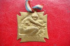 FRENCH WWI Charity Army Orphanages Orphelinat des Armees MEDAL by Rene Lalique picture