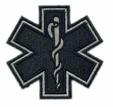 Reflective EMT EMS Paramedic Medic Patch [3.0 inch, Hook Fastener -RE6] picture