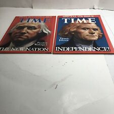 TIME Magazine 1976 Special & 1789Bicentennial TWO Issues Jefferson & Washington picture