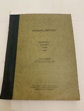 1928 Narrative Annual Report Home Demonstration Agent Marshall County Iowa picture
