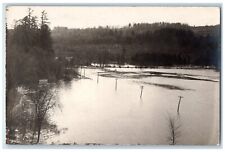 c1910's Flood Dodges Sign Gloucester Massachusetts MA RPPC Photo Postcard picture