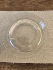 Vintage 1970s Clear Round Glass AshTray picture