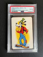 PSA 4 Castell Bros. Goofy Shuffled Symphonies Red Walt Disney Card 1938 picture