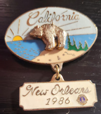 1986 Lions Club California - New Orleans Convention - Vintage picture