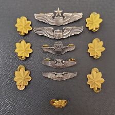 Sterling Army Air Forces Pilot  Wings Badges  Set Of 5 picture