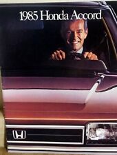 1985 Honda Accord Sales Brochure SE LX Sedan Hatchback Original 85 Nice Shape picture