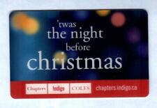 CHAPTERS ( Canada ) Night Before Christmas 2008 Lenticular Gift Card ( $0 )  picture