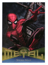 2013 Fleer Marvel Retro Spider-Man Metal Card #5 Foil Insert Upper Deck picture