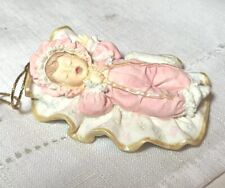 Dianna Effner Baby Ornament Figurine 3 inches picture