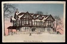Vintage Postcard 1914 Winter Scene, Marshalltown, Iowa (IA) picture