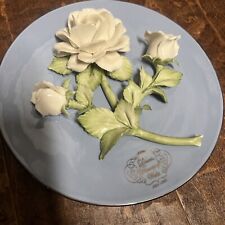 Diana's Princess of Wales  England's Rose Plate  by Franklin Mint  Limited Ed  picture