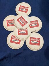 Vintage Rheingold Extra Dry Lager Beer Coaster 1950s-60s picture