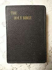 Vintage HOLY BIBLE F Kaster Co. 1911 Catholic Illustrated Douay Version Belgium picture