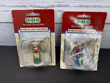 Lemax Christmas Village Porcelain Accessory Figure Woman Mom New Old Stock NOS picture