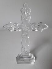 Waterford Crystal Standing CROSS w/ Label Attached~5 1/2