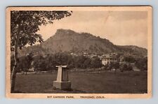 Trinidad CO-Colorado, Kit Carson Park, Mountain, Vintage Postcard picture
