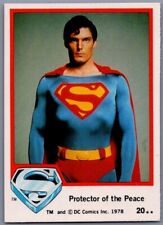 1978 Topps Superman The Movie Protector of the Peace #20 picture