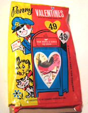 Vintage Penny Valentines in Opened Package with Envelopes picture