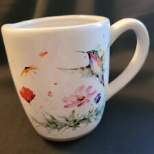DEAN CROUSER COFFEE OR TEACUP BIRDS WITH FLORAL DESIGN picture