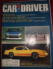 Car and Driver Magazine - 8 Piece Lot - '80 & '81 picture
