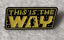 This is the Way enamel pin - Star Wars The Mandalorian -   picture