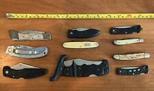 10 pc pocket knife lot - EDCs - Assorted Brands picture