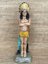 Vtg Native American Chief Figurine  picture