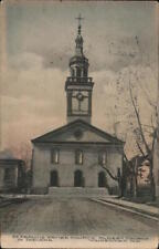 1910 Vincennes,IN St. Francis Xavier Church,Oldest Church in Indiana Postcard picture