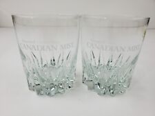 Imported Canadian Mist Whiskey Set of 2 BARWARE picture