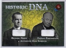 2022 Historic Autographs Prime RICHARD NIXON DWIGHT EISENHOWER DNA Hair #253/298 picture