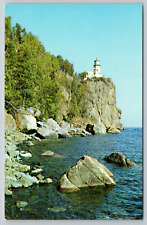 Postcard MN Split Rock Lighthouse Great Lakes UNP A31 picture