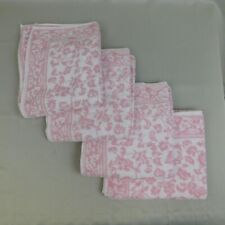 Lot 4-Piece Vintage MCM St. Mary's Bath Towels - Springtime Tea Rose #5604 picture