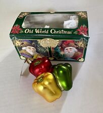 Old World Christmas Bell Peppers New in Box picture