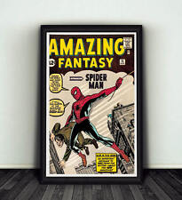 11x17 Amazing Fantasy #15 Comic Book Cover Replica Poster Print Marvel Spiderman picture