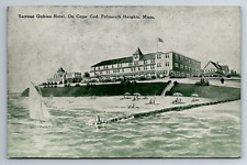 Terrace Gables Hotel Cape Cod Falmouth Heights Massachusetts Mass MA Postcard picture
