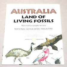 National Geographic Society Australia Land of Living Fossils 1979 picture