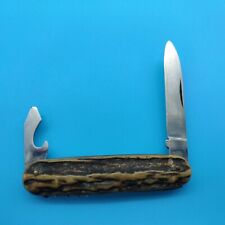 GERMANY Unusual old Vintage VOSS CUT CO Knife Antique Rare Multi tool picture