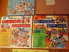 SEALED VTG NEW OLD STOCK DISNEY CHILDRENS FAVORITES VOLUMES I,II,III LPS RECORDS picture