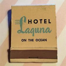 Vtg Hotel LAGUNA Matchbook Full 20 Matches on the Ocean Beach Captain’s Cabin picture