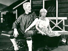 Max von Sydow and Bibi Andersson in theater pla... - Vintage Photograph 2441812 picture