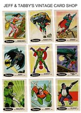 1978 TAYSTEE BREAD DC COMICS STICKERS / SEE DROP DOWN MENU picture