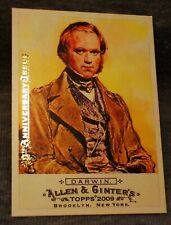Charles Darwin 2015 Golden Foil 10th Anniversary Issue  Topps Allen & Ginter's picture