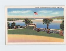Postcard Looking South From Fort Ticonderoga, New York picture