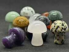 Mini Crystal Mushrooms - 1in - PICK YOUR MINI - Crystal Healing, Gifts, Cute, picture
