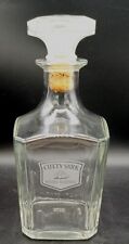 Vintage Empty Cutty Sark Scots Whisky Empty Bottle Cork Stopper 8.75x3.5x3.5